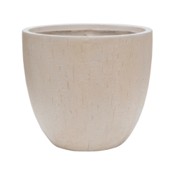 Pot de fleur en fibre de terre