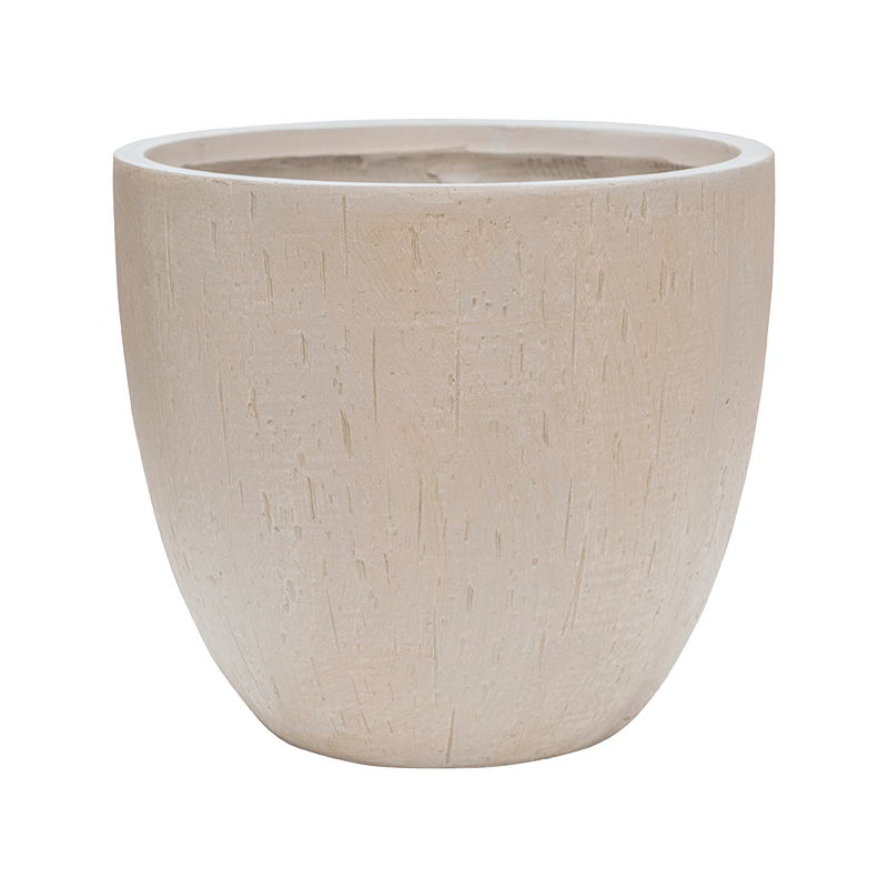 Pot de fleur en fibre de terre