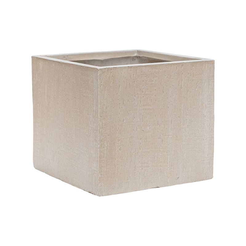 Pot carré pour intérieur et extérieur