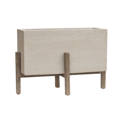 Jardinière en ciment