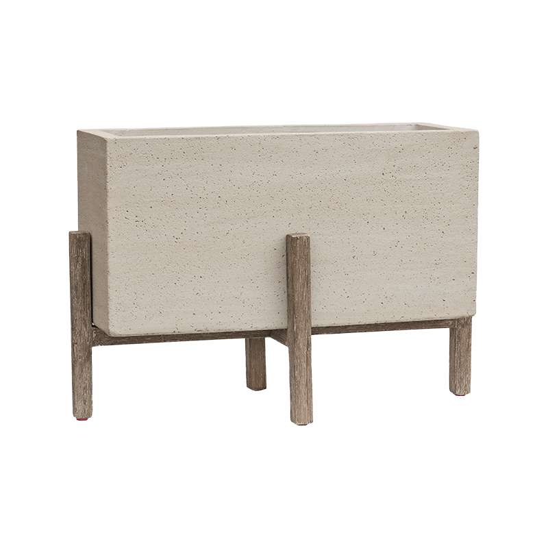 Jardinière en ciment