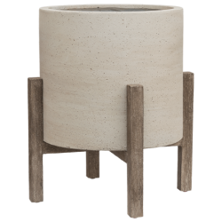 Pot de fleur sur pieds élégant