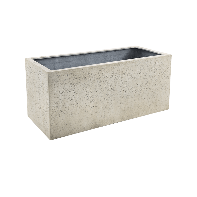 Jardinière légère rectangulaire