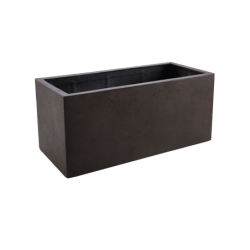 Jardinière en fibre rectangle