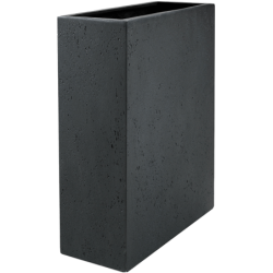Jardinière haute noire