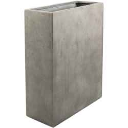 Jardinière extérieure grise