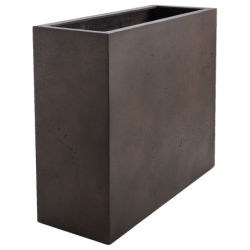 Jardinière haute marron extérieur