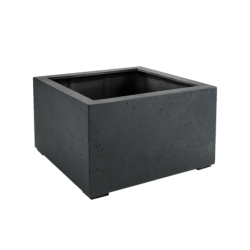 Jardinière basse carrée