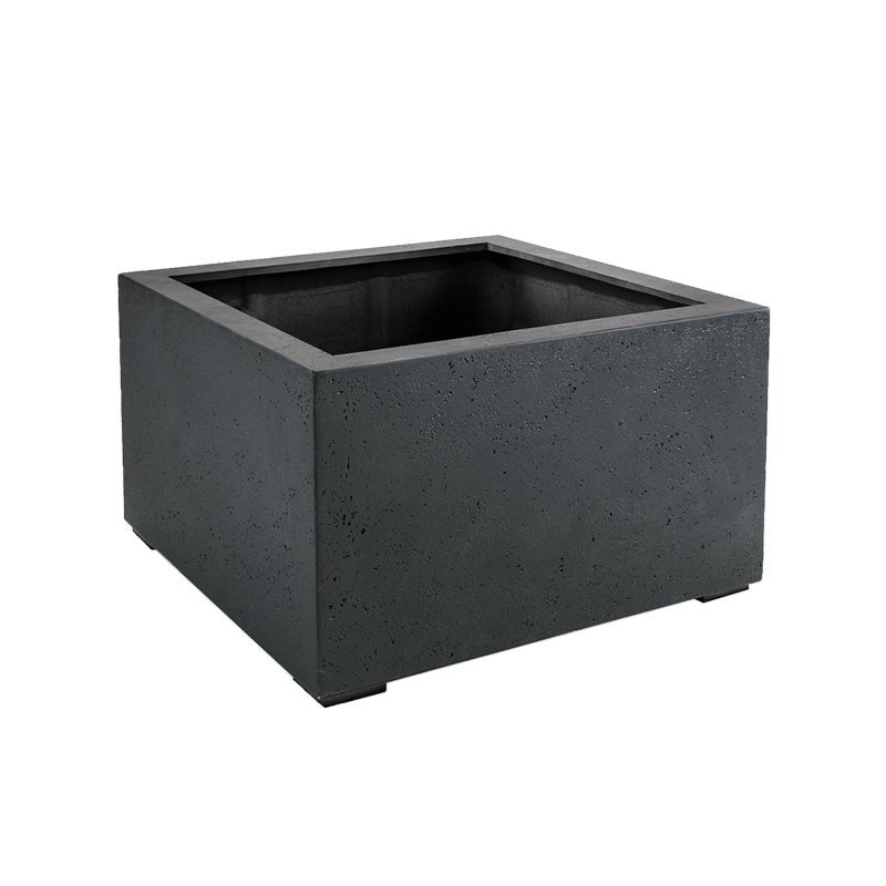 Jardinière basse carrée