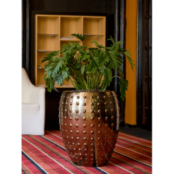 Pot de fleur design en céramique