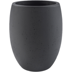 Pot de fleur noir léger