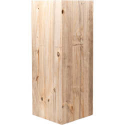 Bac à fleur en bois décoratif