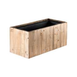 Jardinière en bois basse