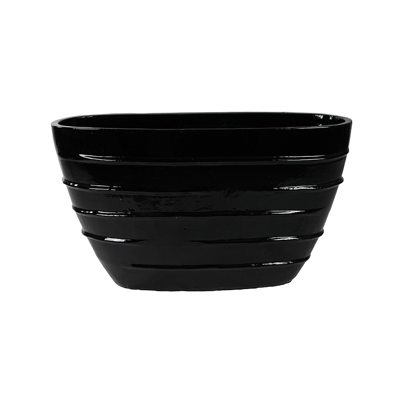 Petite jardinière noire