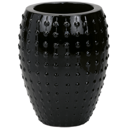 Pot en céramique noir