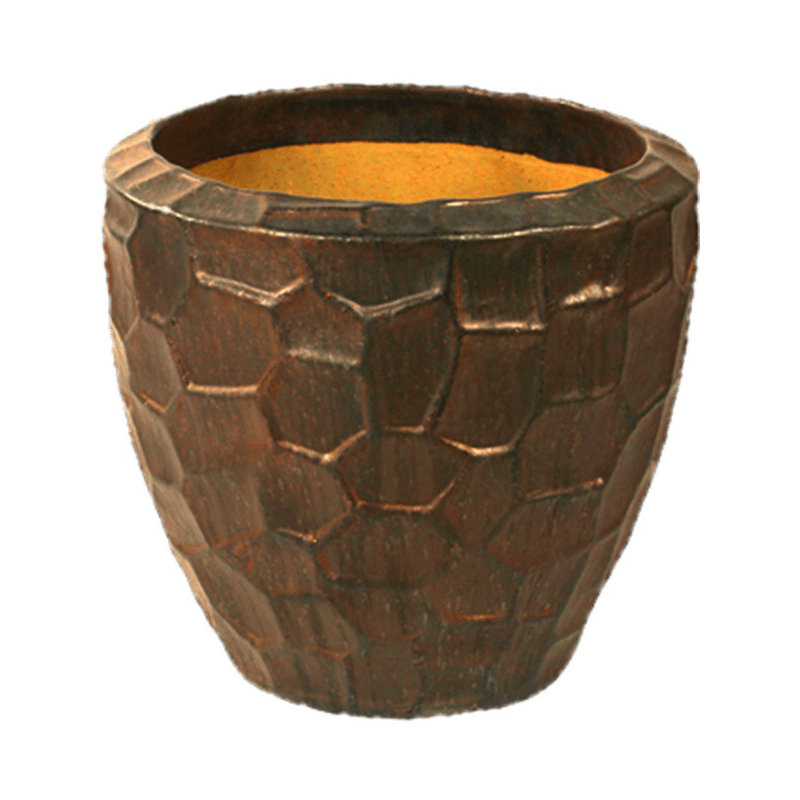 Poterie dorée tendance