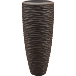 Pot de fleur aspect pierre