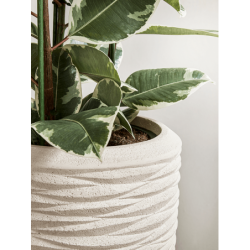 Finition pot de fleur design