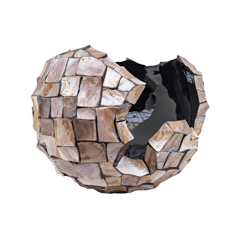 Pot design en nacre
