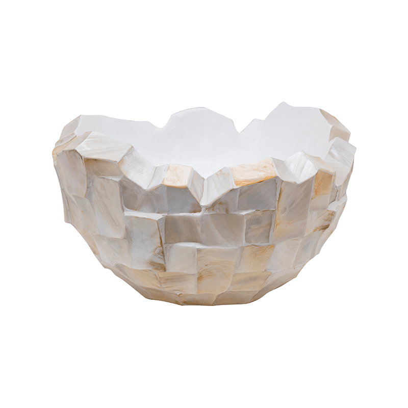 Coupe décorative blanche originale