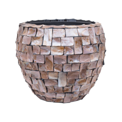 Pot de fleur en nacre