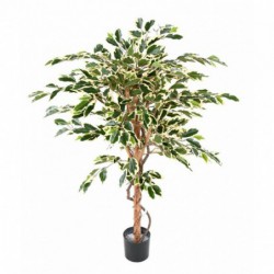 Ficus Artificiel Tronc Simple Panaché - 120(h)