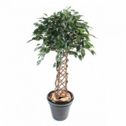 Ficus Artificiel Cage - 140(h) - Arbre artificiel d'intérieur