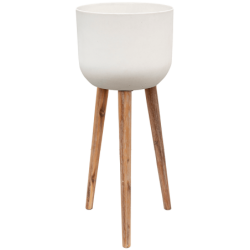 Bac à fleur style scandinave