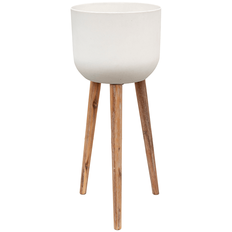 Bac à fleur style scandinave