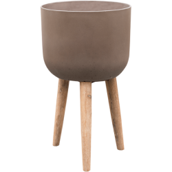 Bac à fleur style scandinave