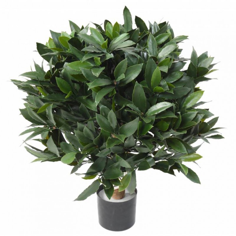 Laurier Nobilis Artificiel Boule UV - 55(h) - Arbre extérieur