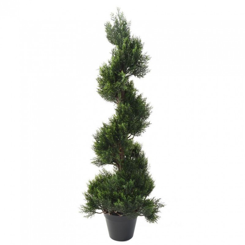 Cypres Artificiel Mini New Spirale Large - 125(h) - Spirale artificielle