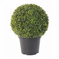 Buis Artificiel Boule Pot - 30(h) - Buis artificiel UV extérieur