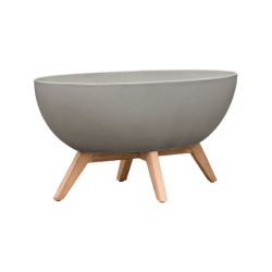 Petite jardinière sur pied