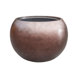 Grand pot de fleur rond et design