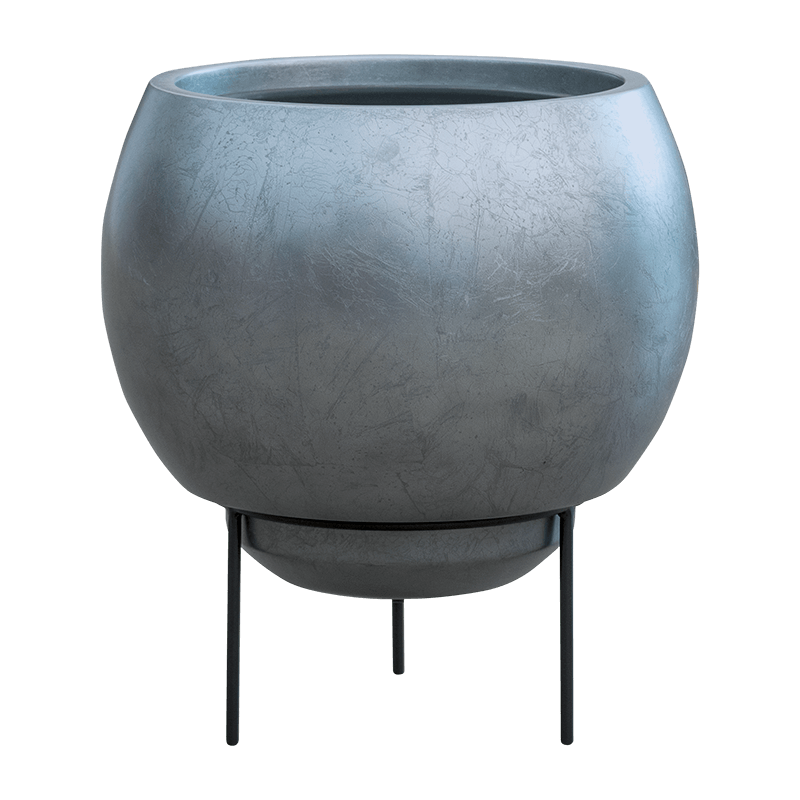 Pot de fleur sur pieds déco