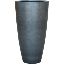 Bac à fleur aspect métal