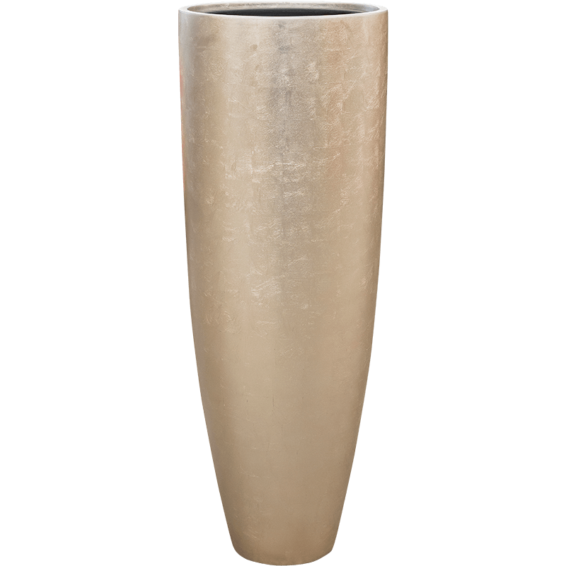 Bac très design en résine couleur champagne