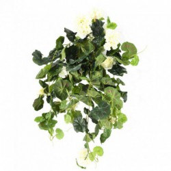 GERANIUM ARTIFICIEL CHUTE BLANC