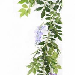 Glycine Artificielle Guirlande New Lavande