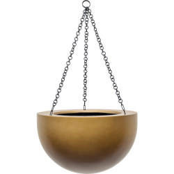 Suspension pour plante couleur miel