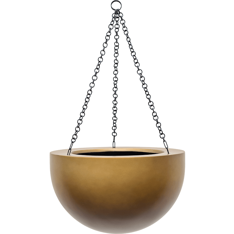 Pot de fleur suspendu style industriel