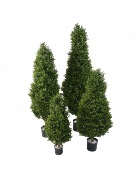 Buis Artificiel "red Day" Topiaire Uv - 125(h)