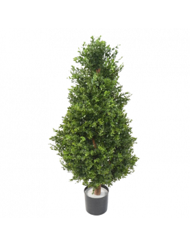 Buis Artificiel "red Day" Topiaire Uv - 155(h)