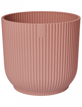 Pot de fleur en plastique rose