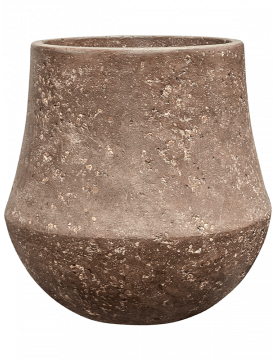 Pot de fleur aspect terre