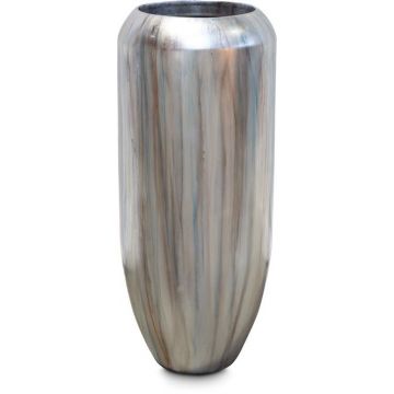 Cigar bac à plantes, Ø 42 cm, hauteur 100 cm, mystic silver