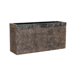 Jardinière décorative en métal