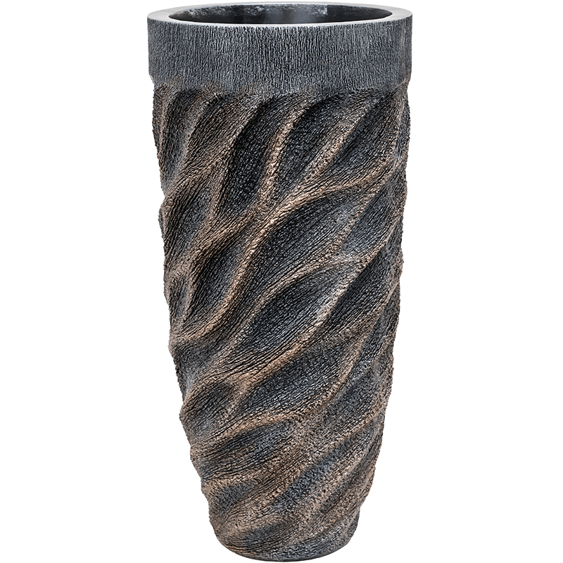 Bac à fleur très design intérieur