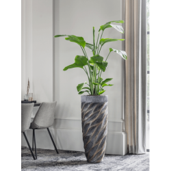 Pot en résine tendance